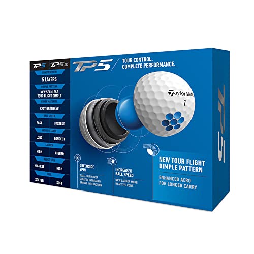 2021 TaylorMade TP5 Golf Balls