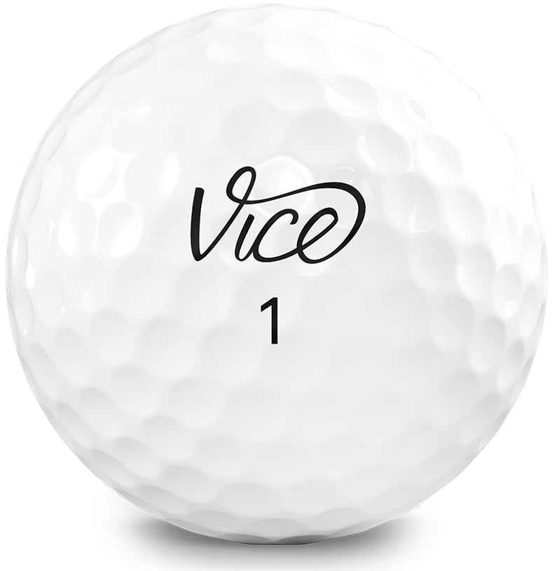 VICE Pro Plus White Golf Balls