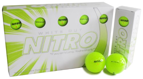 Nitro High Velocity Long Distance Golf Balls (15PK)