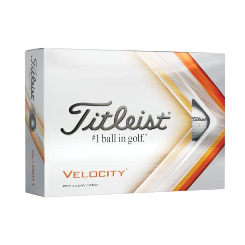 Titleist Velocity Golf Balls - One Dozen Pack