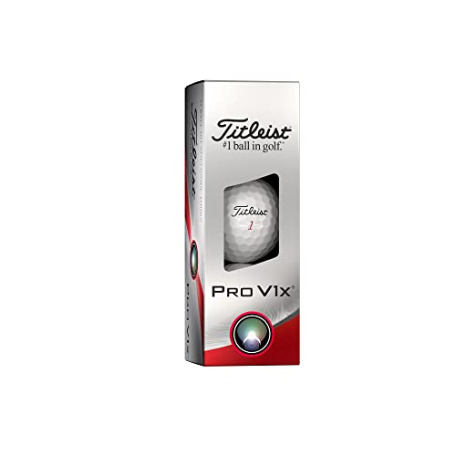 Titleist Pro V1x Golf Balls: One Dozen Pack