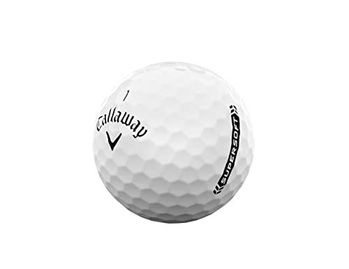2023 Callaway Supersoft Golf Balls - White