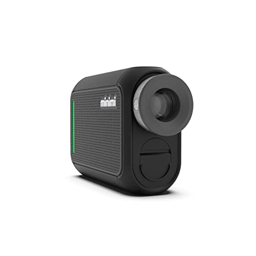 CaddyTalk Minimi NR Golf Laser Rangefinder (Black)