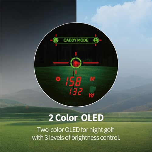 CADDYTALK Cube Golf Rangefinder - Slope, Caddy Mode