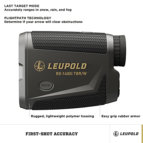 Leupold RX-1400I TBR/W Gen 2 Rangefinder - Black/Gray