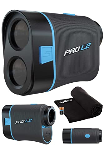 Shot Scope PRO L2 (Blue) Golf Rangefinder Bundle