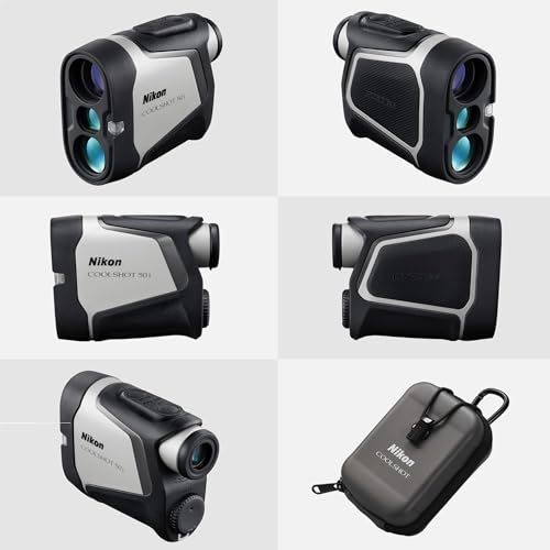 Nikon COOLSHOT 50i Golf Rangefinder Bundle - Waterproof