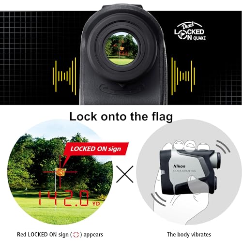 Nikon COOLSHOT 50i Golf Rangefinder Bundle - Waterproof