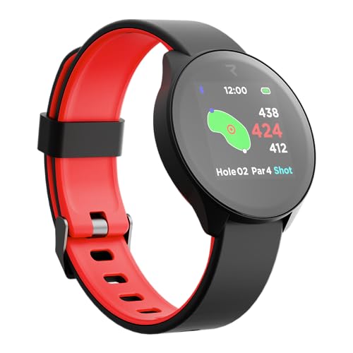 GPS Golf Watch with Green View and Dynamic Pin Positioning