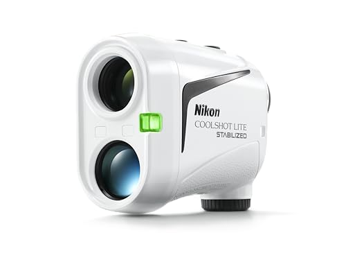 Nikon COOLSHOT LITE STABILIZED Golf Rangefinder - Slope & Rainproof