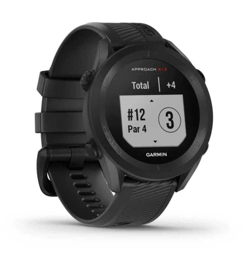 Garmin Approach S12 Golf Watch with 42k+ Preloaded Courses