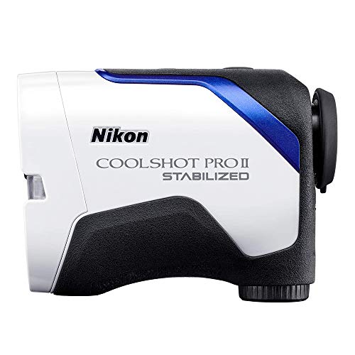 Nikon COOLSHOT PROII STABILIZED Golf Laser Rangefinder Bundle