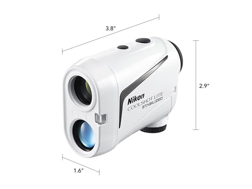 Nikon COOLSHOT LITE STABILIZED Golf Rangefinder - Slope & Rainproof