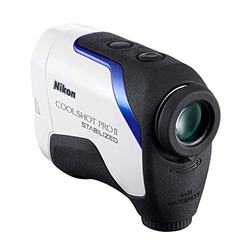 Nikon COOLSHOT PROII STABILIZED Golf Laser Rangefinder Bundle