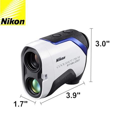 Nikon COOLSHOT ProII Golf Laser Rangefinder Bundle