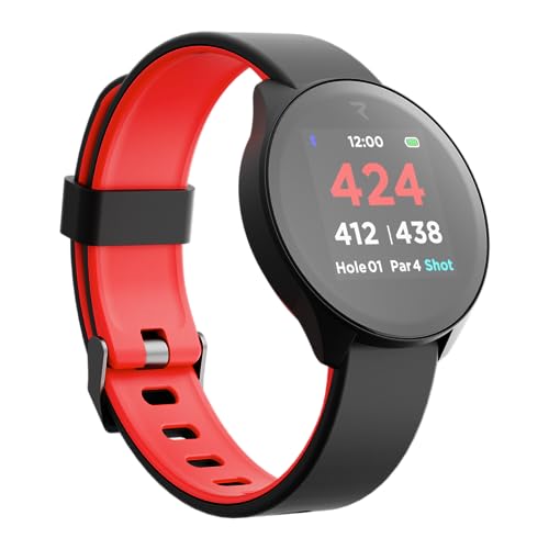 GPS Golf Watch with Green View and Dynamic Pin Positioning