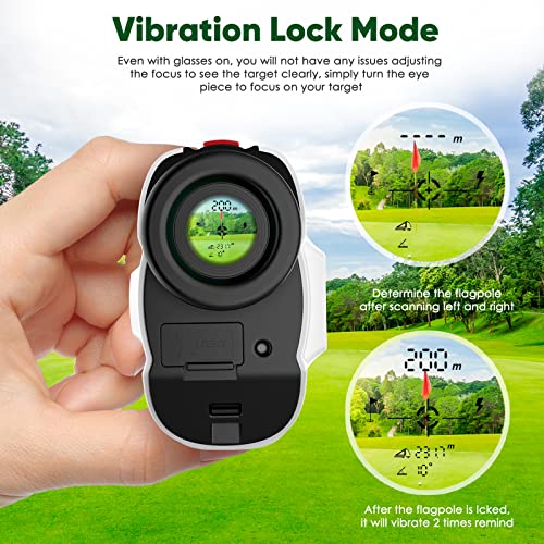 700Yard Golf Laser Rangefinder with Slope Function