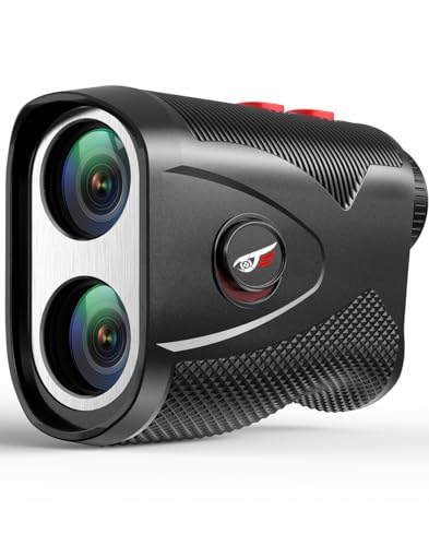 Laser Golf Rangefinder with Slope, 1200Yards, 7X Magnification