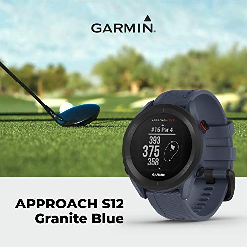 Garmin Approach S12 GPS Golf Watch Bundle