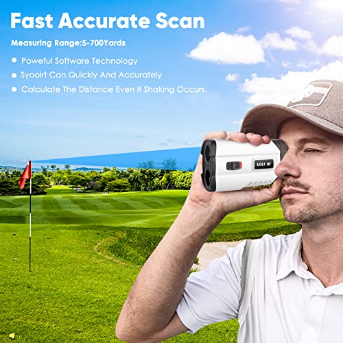 700Yard Golf Laser Rangefinder with Slope Function