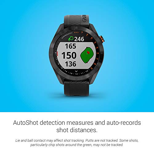 Garmin Approach S40 GPS Golf Smartwatch, Lightweight Display