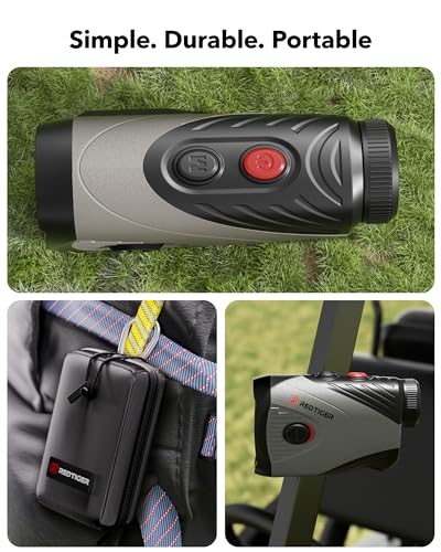 REDTIGER Golf Rangefinder with Slope, 7X Magnification