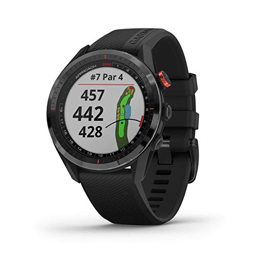 Renewed Garmin Approach S62 Golf GPS Watch, Black