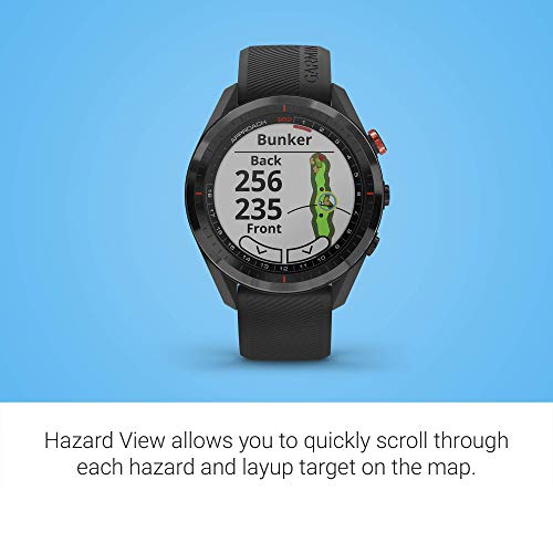 Renewed Garmin Approach S62 Golf GPS Watch, Black