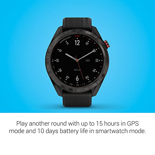 Garmin Approach S42 Golf GPS Smartwatch - Gunmetal