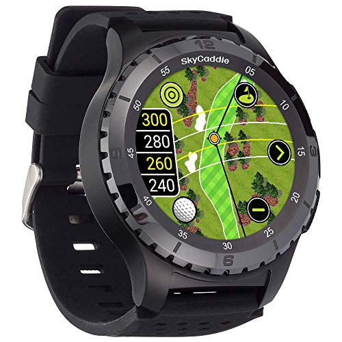 SkyCaddie LX5C Golf GPS Watch, Black, Ceramic Bezel