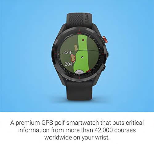 Garmin Approach S62 Premium Golf GPS Watch Black