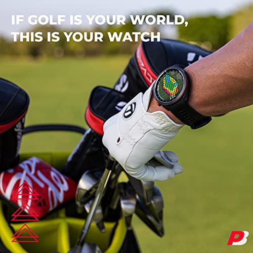 Garmin Approach S70 Premium Golf GPS Smartwatch Bundle