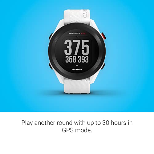 Garmin Approach S12 GPS Golf Watch, 42k+ Courses