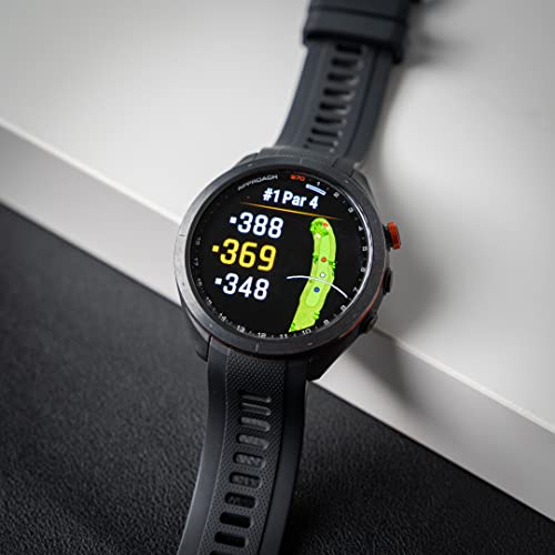 Garmin Approach S70 Premium Golf GPS Smartwatch Bundle