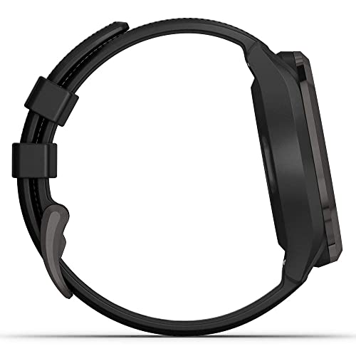 Garmin Approach S42 Golf GPS Watch Bundle - Gunmetal/Black