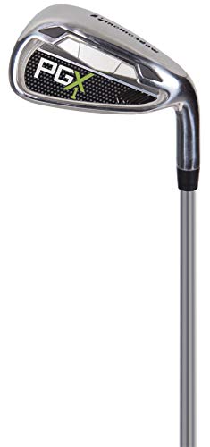 PGX Single Length Iron Set, 7 Clubs, Silver/Black