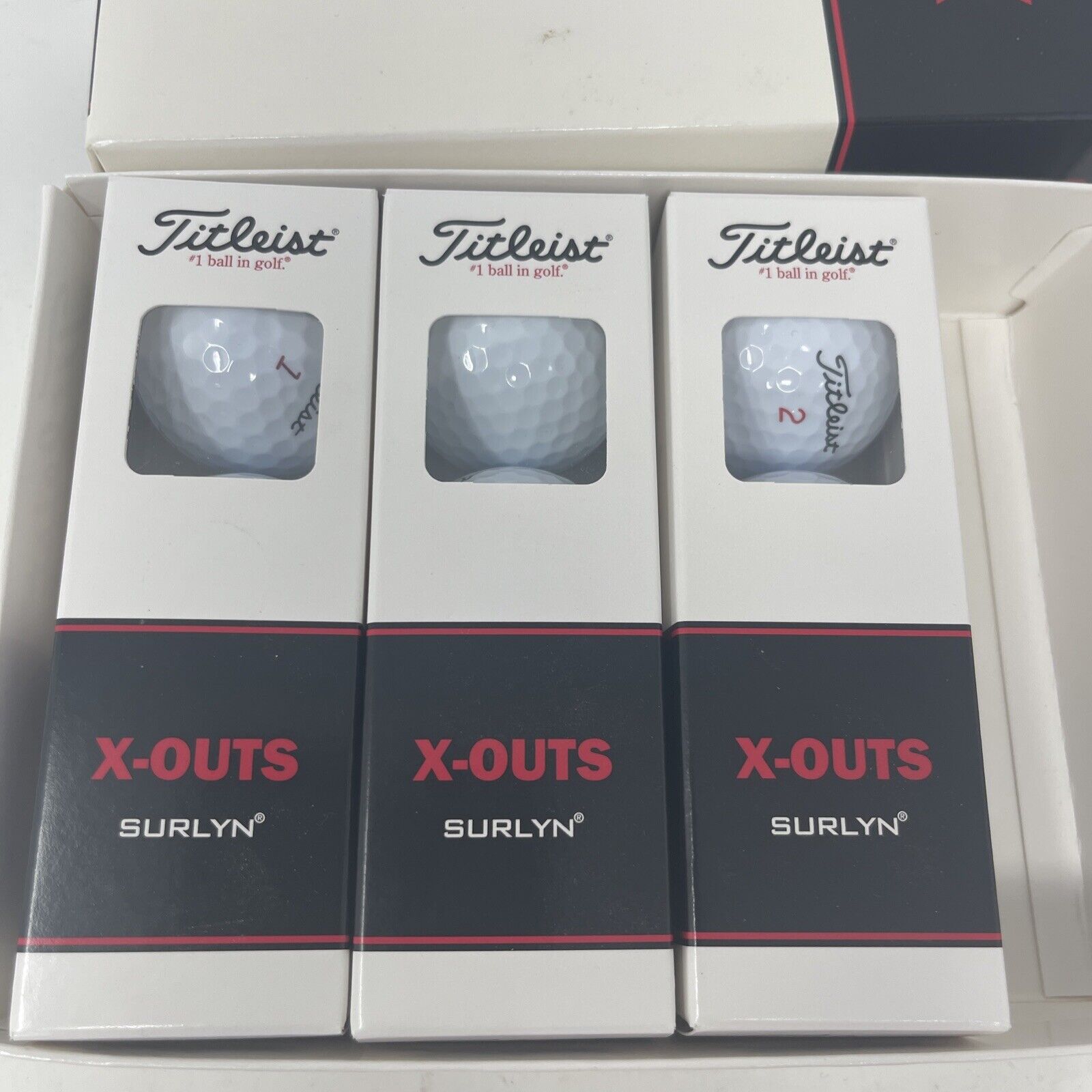 Titleist X-Outs Golf Balls, 12 Pack
