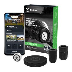 Blast Golf Swing & Stroke Analyzer with App