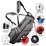 Hot-Z Golf 2.0 Deluxe Ultra Lite Stand Bag
