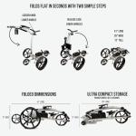 Cart-Tek 1500 V3 Electric Remote Control Golf Caddy