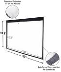 GoSports Golf Simulator Impact Screen - 7 ft or 10 ft