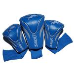 NFL Detroit Lions Contour Headcovers Set for Golf Clubs
