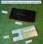 UDPARSCO Golf Putting Mirror & Trainer Set