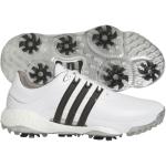 adidas Tour360 22 Golf Shoes, White/Black/Silver, Men's 10.5