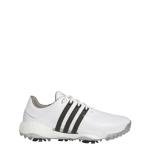 adidas Tour360 22 Golf Shoes, White/Black/Silver, Men's 10.5