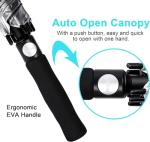 68" UV Protection Golf Umbrella, Auto Open Vented