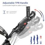 CaddyTek Explorer V8 Golf Push Cart - Dark Grey