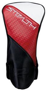 TaylorMade Golf Stealth 2 Driver Headcover Black/Red/White