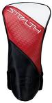 TaylorMade Golf Stealth 2 Driver Headcover Black/Red/White