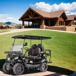 Kandi America 4 Passenger Electric Golf Cruiser - Black